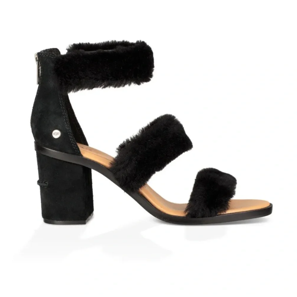 UGG “Del Rey” Fluff Heel - Picture 2 of 11